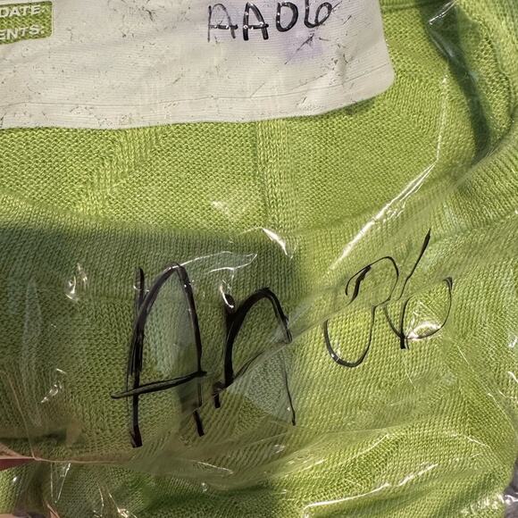 Lafayette 148 New York Womens Knit Linen Tank Top Green Sz Medium M Layering - Picture 10 of 10